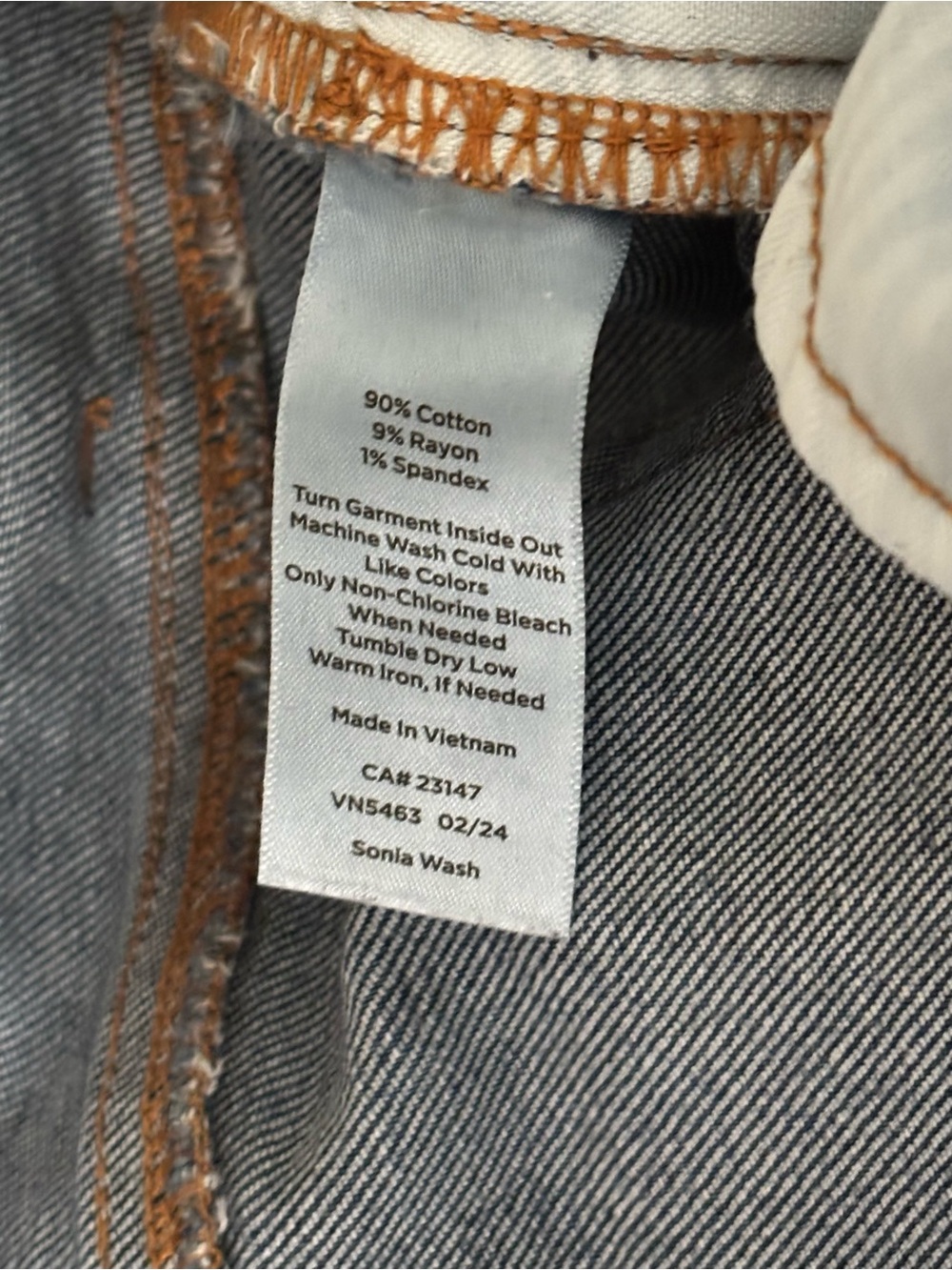 Talbots Everyday Relaxed Jeans Sonia Wash Size 14P Petite Blue Denim - Picture 5 of 5